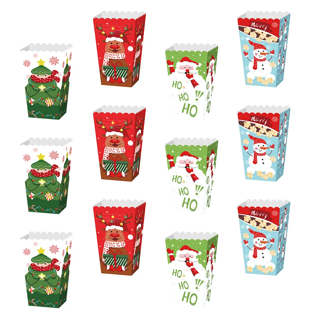 Popcorn Boxes Popcorn Tub Christmas Popcorn Container Biscuit Packing Case Paper Popcorn Box 
Popcorn Boxes Popcorn Tub Christmas Popcorn Container Biscuit Packing Case Paper Popcorn Box