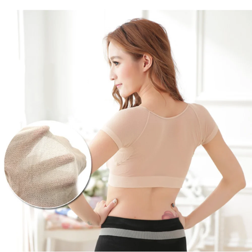 Women Underarms Sweat-absorbing Pads Washable T-shirt Shape Anti Sweat Guards Perfume Absorbing Deodorants Armpit Shields
Women Underarms Sweat-absorbing Pads Washable T-shirt Shape Anti Sweat Guards Perfume Absorbing Deodorants Armpit Shields