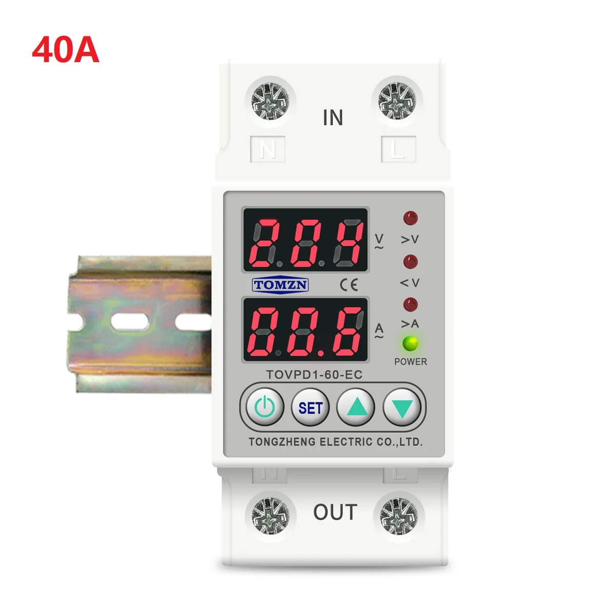 230V Voltage Relays AC 35mm DIN Rail Adjustable Overvoltage Protection Device Relay Overcurrent Protect Voltmeter Auto Recovery
230V Voltage Relays AC 35mm DIN Rail Adjustable Overvoltage Protection Device Relay Overcurrent Protect Voltmeter Auto Recovery