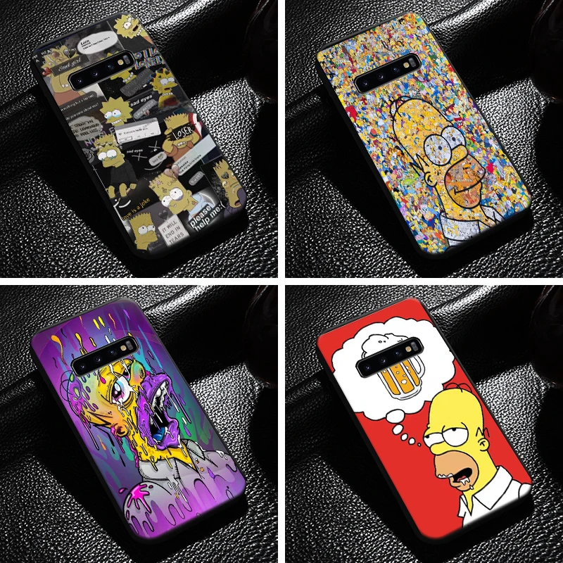 Cute Homer S-Simpsons Family For Samsung Galaxy S10 S10E S10 Plus S10 Lite S10 5G Phone Case TPU Liquid Silicon Funda Coque
Cute Homer S-Simpsons Family For Samsung Galaxy S10 S10E S10 Plus S10 Lite S10 5G Phone Case TPU Liquid Silicon Funda Coque