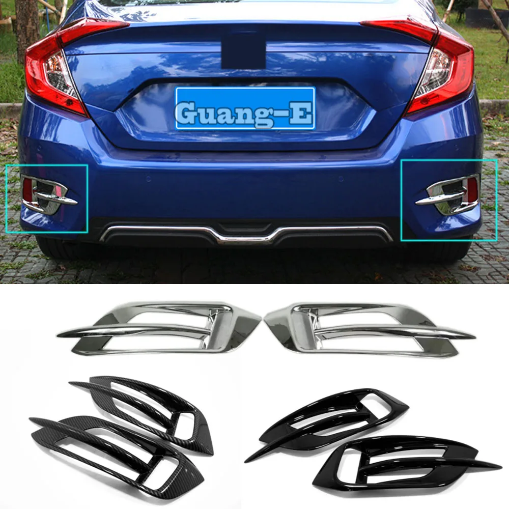 Rear Fog Light Cover Trim for Honda Civic 10th 2016 2017 2018 2019 2021 Car Accessories Rear Bumper Reflector Lamp Frame Decor
Rear Fog Light Cover Trim for Honda Civic 10th 2016 2017 2018 2019 2021 Car Accessories Rear Bumper Reflector Lamp Frame Decor