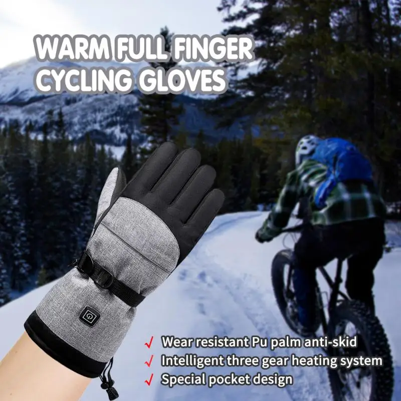 WinterGloves Cotton Heating Gloves Electric Thermal Hand Warmer Mittens Waterproof Cycling Motorcycle Bicycle Ski Hand Cover
WinterGloves Cotton Heating Gloves Electric Thermal Hand Warmer Mittens Waterproof Cycling Motorcycle Bicycle Ski Hand Cover