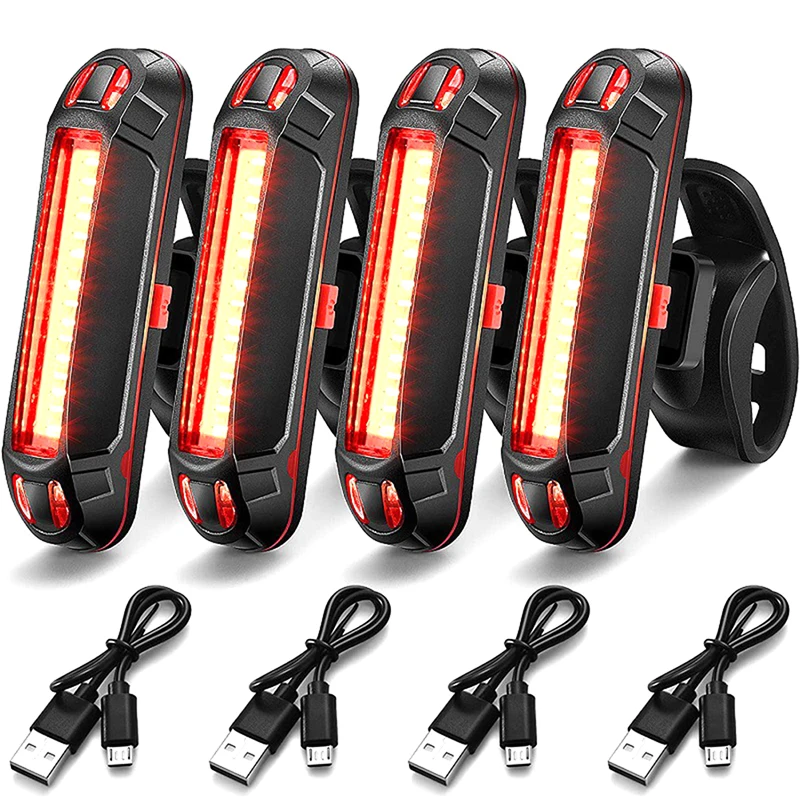 Bike Taillight Waterproof Riding Rear Light Led Usb Chargeable Mountain Bike Cycling Light Tail-lamp Bicycle Light Lamp 
Bike Taillight Waterproof Riding Rear Light Led Usb Chargeable Mountain Bike Cycling Light Tail-lamp Bicycle Light Lamp