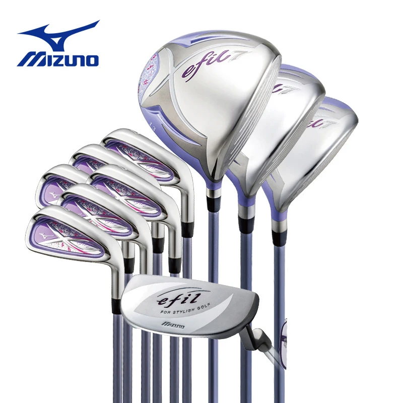 

New MIZUNO EFIL7 Women's Golf Clubs Graphite Set Shuttle 3wood 6 irons 1putter Golf Clubs FLEX L with no bag