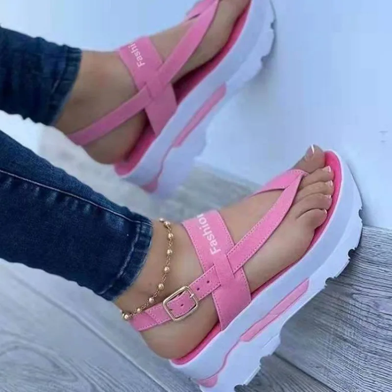 2022 Fashion Wedge Female Platform Buckle Strap Street Summer Shoes Punk Beach Wedges Women Sandals Chunky Sandalias De Mujer
2022 Fashion Wedge Female Platform Buckle Strap Street Summer Shoes Punk Beach Wedges Women Sandals Chunky Sandalias De Mujer