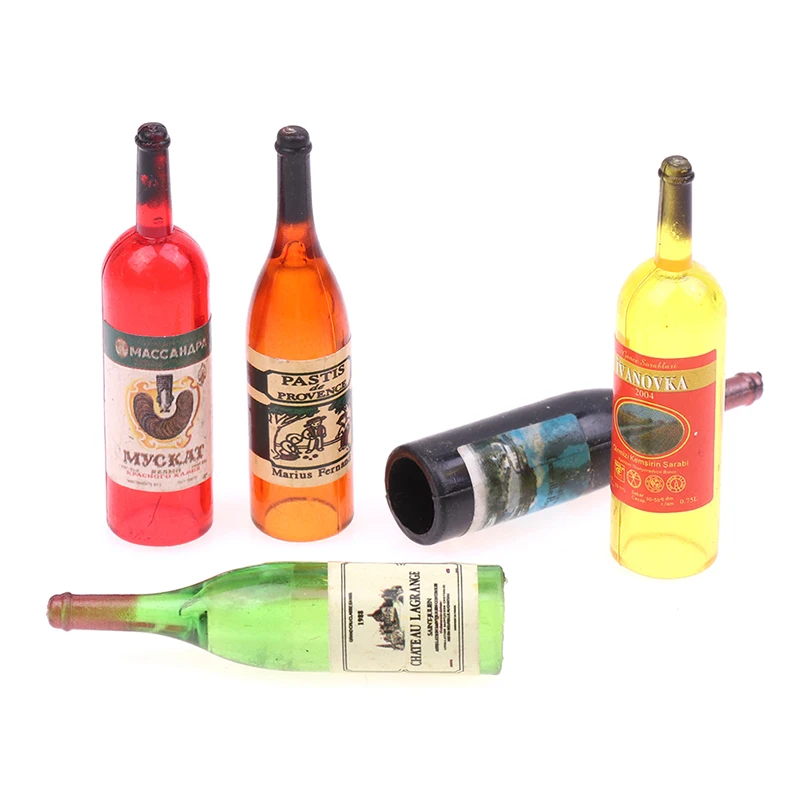 5pcs/set Dollhouse Miniature Furniture Accessories Simulation Red Wine Bottle Toys Decoration Model
5pcs/set Dollhouse Miniature Furniture Accessories Simulation Red Wine Bottle Toys Decoration Model