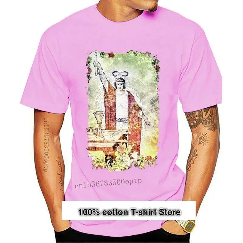 Camiseta con estampado grande de cartas de The Magician Tarot para hombre, camisa informal de orgullo, a la moda, Unisex
Camiseta con estampado grande de cartas de The Magician Tarot para hombre, camisa informal de orgullo, a la moda, Unisex