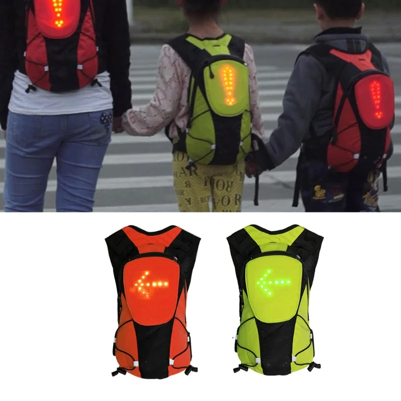Lightweight Reflective LED Signal Light Backpack Pendant Wireless Remote Control Turn Signal Outdoor Sport Safety Bags
Lightweight Reflective LED Signal Light Backpack Pendant Wireless Remote Control Turn Signal Outdoor Sport Safety Bags