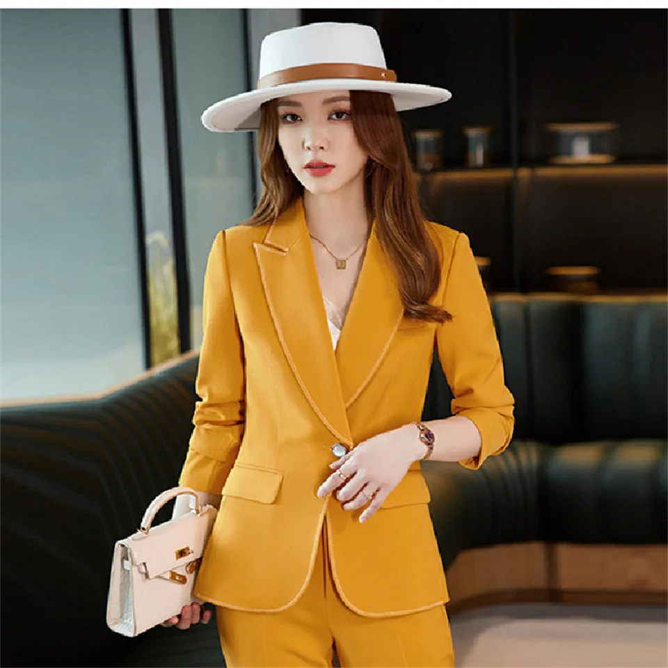 Autumn Women Blazer Fashion Single Piece Slim Blazers Jackets Work Coat Outerwear Career Female Jacket Office Lady 
Autumn Women Blazer Fashion Single Piece Slim Blazers Jackets Work Coat Outerwear Career Female Jacket Office Lady