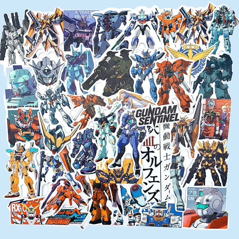 50pcs Mobile suit Gundam Model Sticker Water Cup Trunk Mobile Notebook Computer iapd Photo Album Decorative Sticker
50pcs Mobile suit Gundam Model Sticker Water Cup Trunk Mobile Notebook Computer iapd Photo Album Decorative Sticker