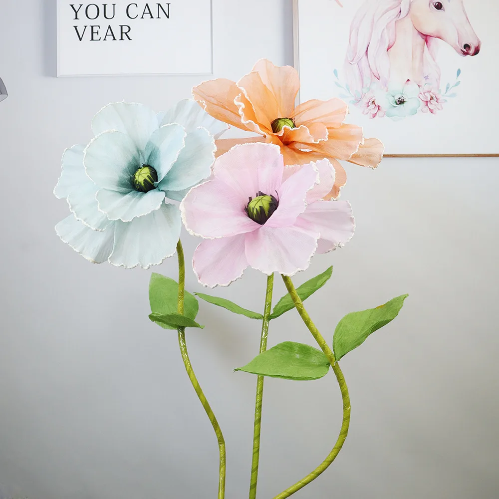 Artificial Flower Giant Fireworks Poppies Wedding Decoration Window Display Backdrop Photography Props Flax Flower Party Supply
Artificial Flower Giant Fireworks Poppies Wedding Decoration Window Display Backdrop Photography Props Flax Flower Party Supply