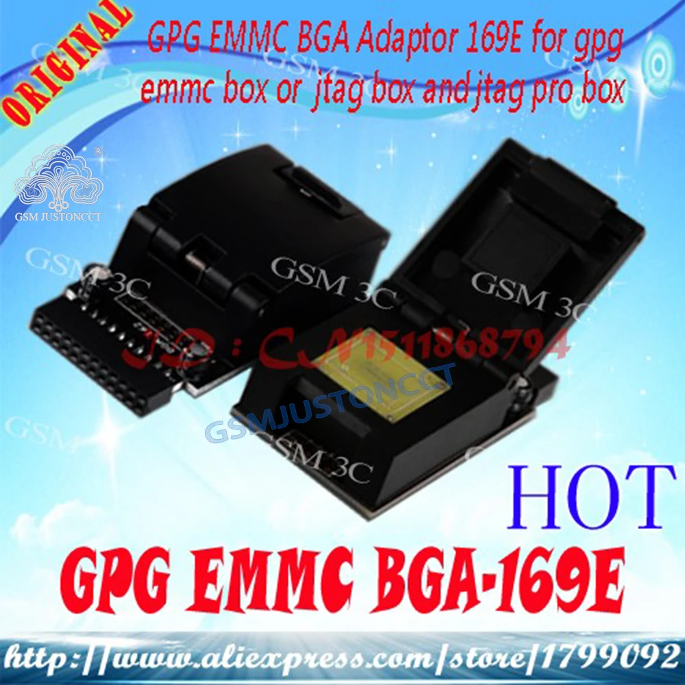 100% новая версия оригинальный адаптер GPG EMMC BGA 169E для gpg emmc или jtag box
100% новая версия оригинальный адаптер GPG EMMC BGA 169E для gpg emmc или jtag box