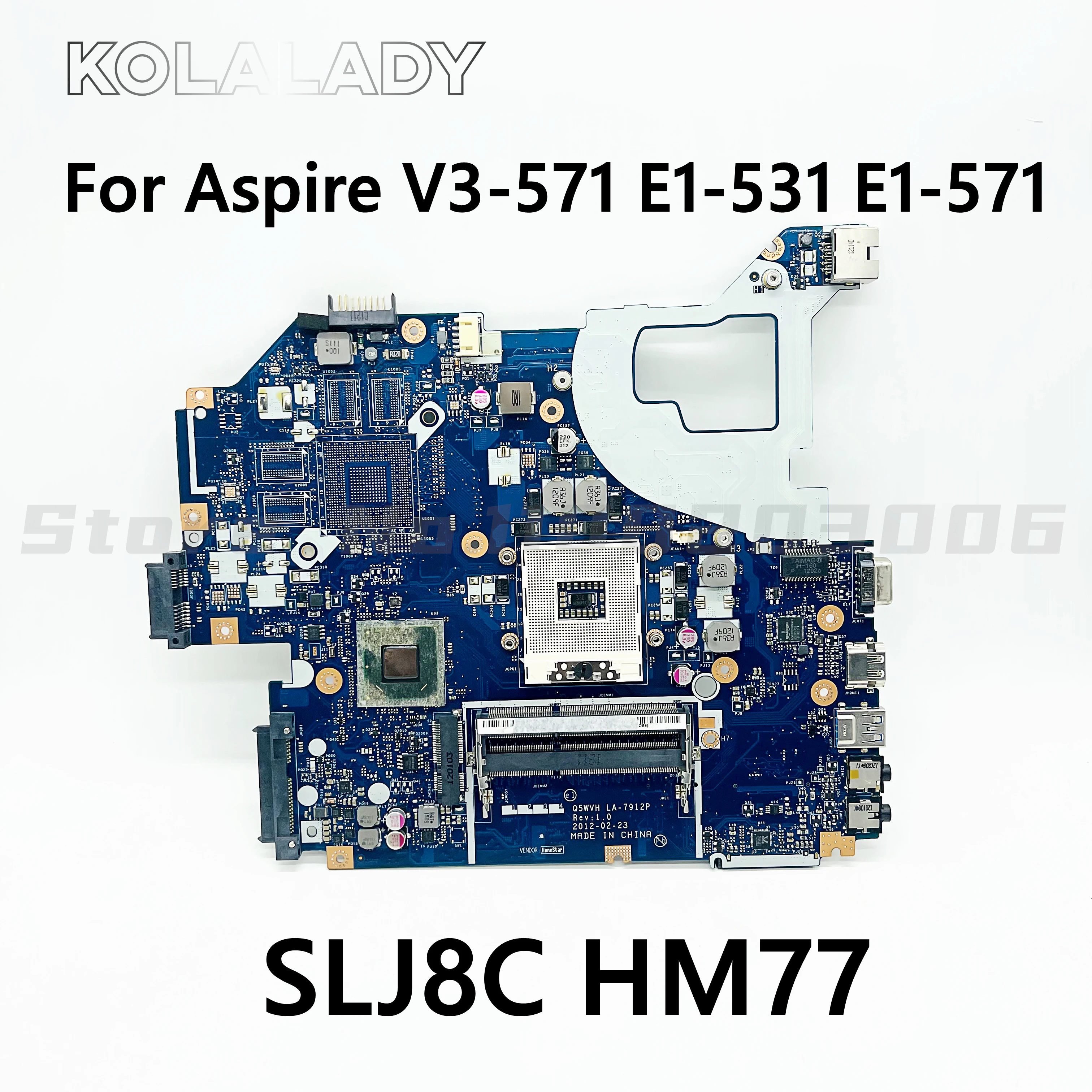 Материнская плата Q5WV1 для Acer LA-7912P E1-531 E1-571G, материнская плата для ноутбука Q5WVH SLJ8C HM77 NB.Y1111.001 100%, полностью протестирована
Материнская плата Q5WV1 для Acer LA-7912P E1-531 E1-571G, материнская плата для ноутбука Q5WVH SLJ8C HM77 NB.Y1111.001 100%, полностью протестирована