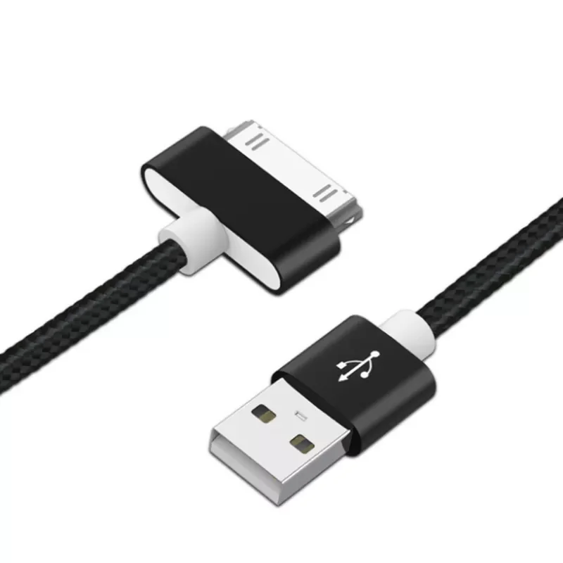 

USB Cable Fast Charging for iPhone 4 4s 3GS 3G iPad 1 2 3 iPod Nano touch 30 Pin Original Charger Adapter Data Sync Cord