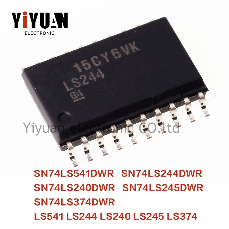 10PCS NEW SN74LS541DWR LS541 SN74LS244DWR LS244 SN74LS240DW LS240 SN74LS245DWR LS245 SN74LS374DWR LS374 Buffer/DRIVE/transceiver
10PCS NEW SN74LS541DWR LS541 SN74LS244DWR LS244 SN74LS240DW LS240 SN74LS245DWR LS245 SN74LS374DWR LS374 Buffer/DRIVE/transceiver