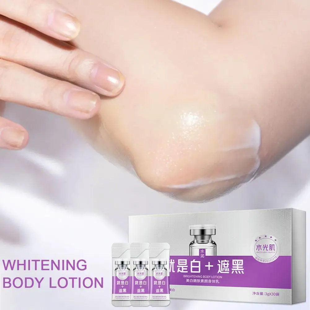 3gx30pcs Whitening Body Lotion Nicotinamide Skin Care Moisturize Private Korean Beauty Cream Improve Dark Skin Brightening D6X1
3gx30pcs Whitening Body Lotion Nicotinamide Skin Care Moisturize Private Korean Beauty Cream Improve Dark Skin Brightening D6X1