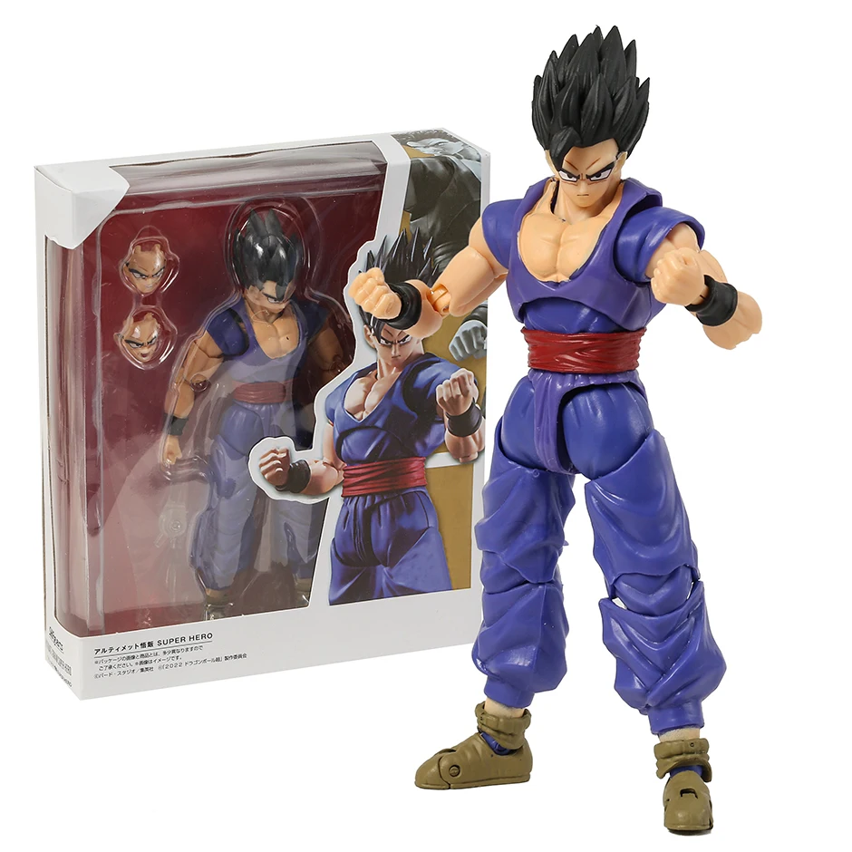 SHF Dragonball Super Hero Son Gohan / Vegeta / Son Goku Collectible Model Doll PVC Action Figure Toy
SHF Dragonball Super Hero Son Gohan / Vegeta / Son Goku Collectible Model Doll PVC Action Figure Toy