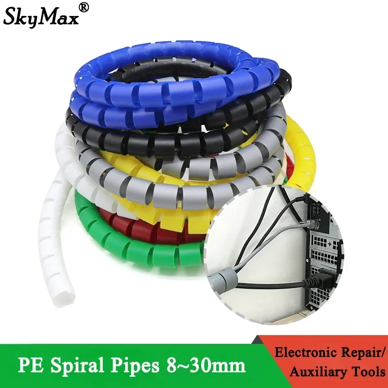 1/3M 8/10/15/20/25mm Line Organizer Pipe Protection Spiral Wrap Winding Cable Wire Protector Cover Tube(without wire-finder)
1/3M 8/10/15/20/25mm Line Organizer Pipe Protection Spiral Wrap Winding Cable Wire Protector Cover Tube(without wire-finder)