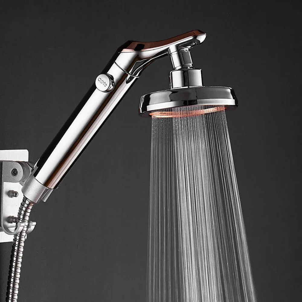 Adjustable Shower Head 360° Spin Bathroom Handheld Shower High Pressure Rainfall Water Saving One Button To Stop Shower Heads
Adjustable Shower Head 360° Spin Bathroom Handheld Shower High Pressure Rainfall Water Saving One Button To Stop Shower Heads