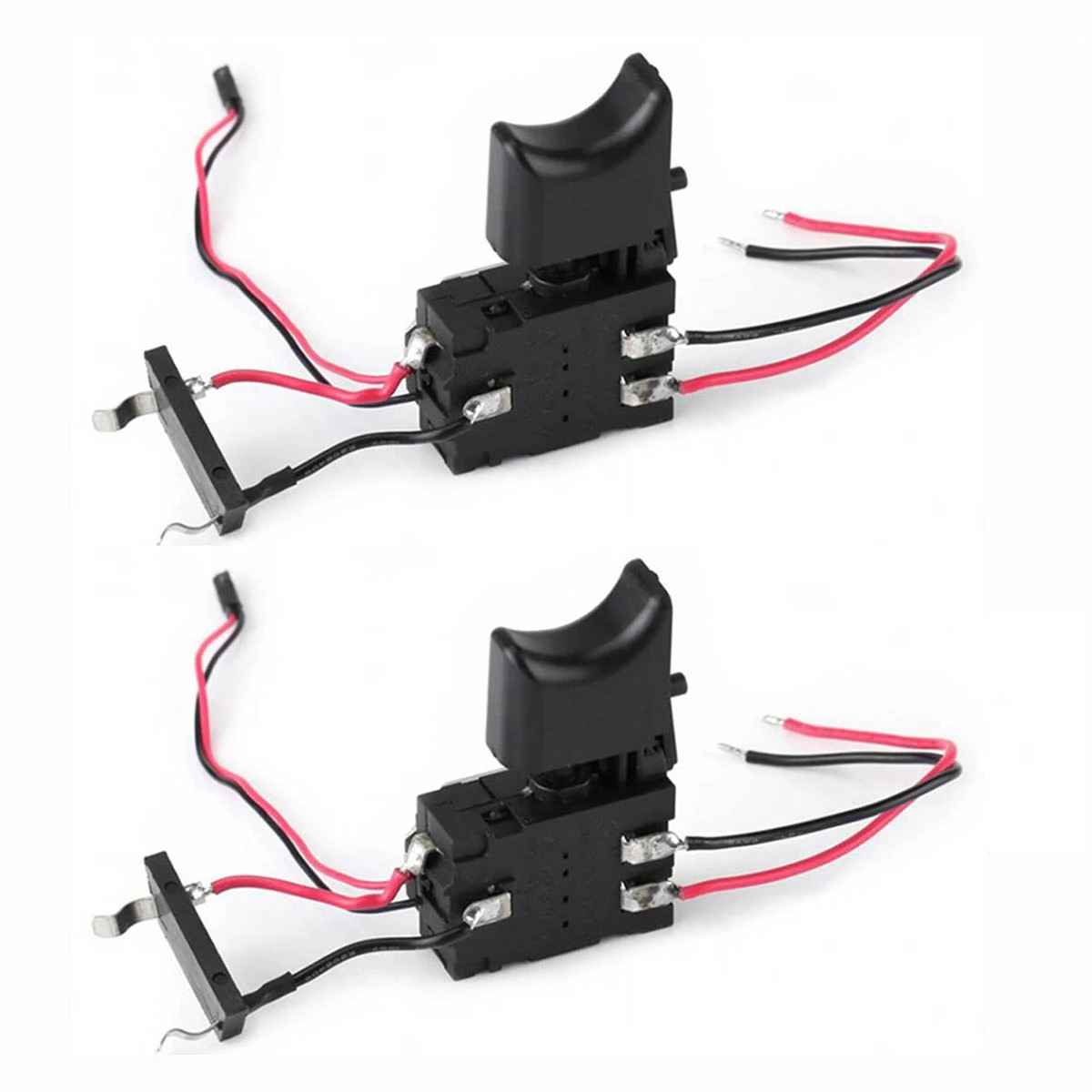2Pcs Electric Drill Control Switch DC 7.2 V-24 V 16A Cordless Drill Trigger Switch Speed Control Button for Power Tools
2Pcs Electric Drill Control Switch DC 7.2 V-24 V 16A Cordless Drill Trigger Switch Speed Control Button for Power Tools