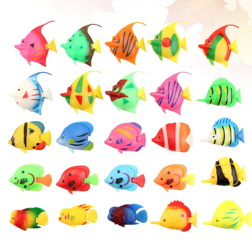 25 Pcs Miniature Toys Artificial Aquarium Fish Animal Sea Creature Tank Decorations Ocean Animals Plastic
25 Pcs Miniature Toys Artificial Aquarium Fish Animal Sea Creature Tank Decorations Ocean Animals Plastic