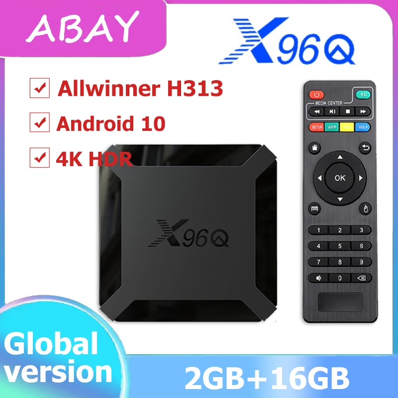 ТВ-приставка X96Q, Android 2022, 2 + 16 ГБ, Allwinner H313, 4 ядра, 4K, 60 кадров/с, H.265, 2G, Wi-Fi
ТВ-приставка X96Q, Android 2022, 2 + 16 ГБ, Allwinner H313, 4 ядра, 4K, 60 кадров/с, H.265, 2G, Wi-Fi