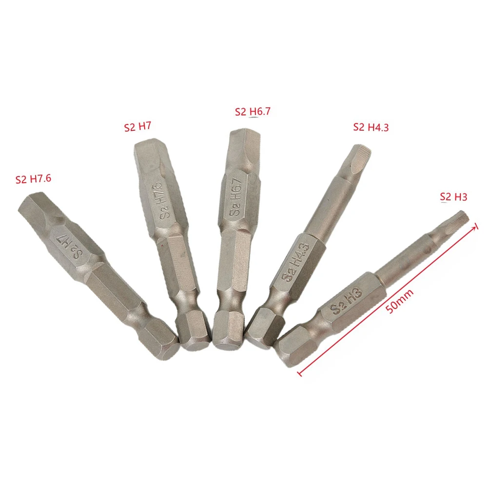 Durable Hot Sale Newest Pratical Screwdriver Bits Steel W/Hole 50mm Accessories Bit Equipement High Pentagonal
Durable Hot Sale Newest Pratical Screwdriver Bits Steel W/Hole 50mm Accessories Bit Equipement High Pentagonal