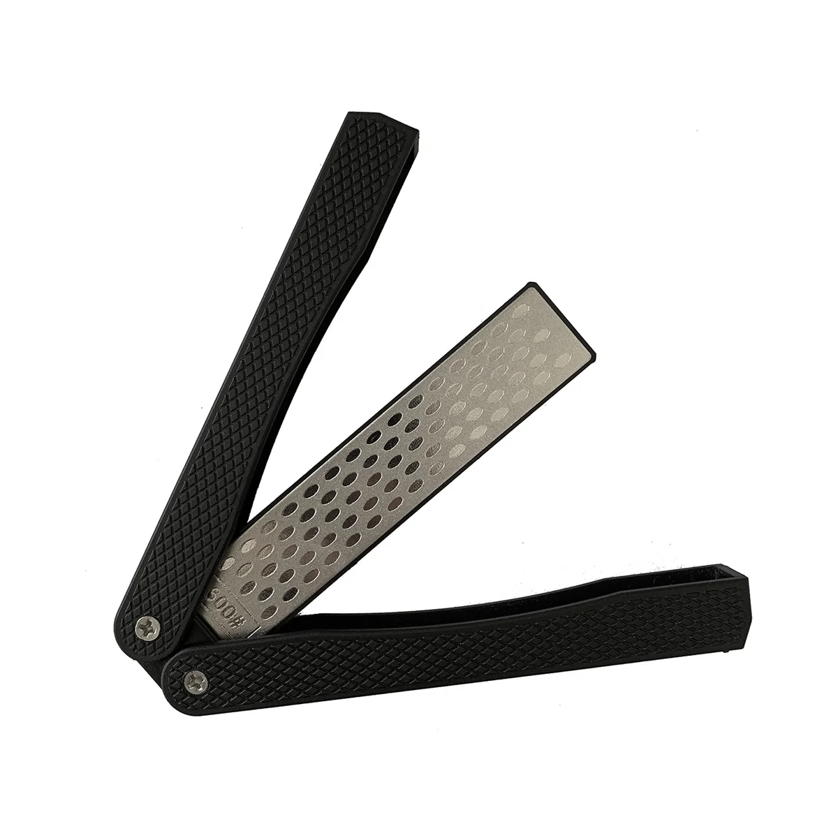 Double Sided Diamond Sharpener, Handheld Fine Coarse Diafold Blades Sharpening Stone 400/600 Grit Black
Double Sided Diamond Sharpener, Handheld Fine Coarse Diafold Blades Sharpening Stone 400/600 Grit Black