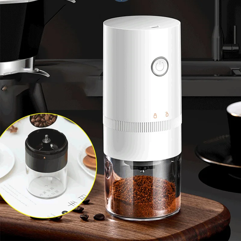 Электрическая кофемолка с USB-разъемом, измельчитель ядер из сбалансированной плотности, перезаряжаемый автоматический измельчитель для ме...
Электрическая кофемолка с USB-разъемом, измельчитель ядер из сбалансированной плотности, перезаряжаемый автоматический измельчитель для ме...