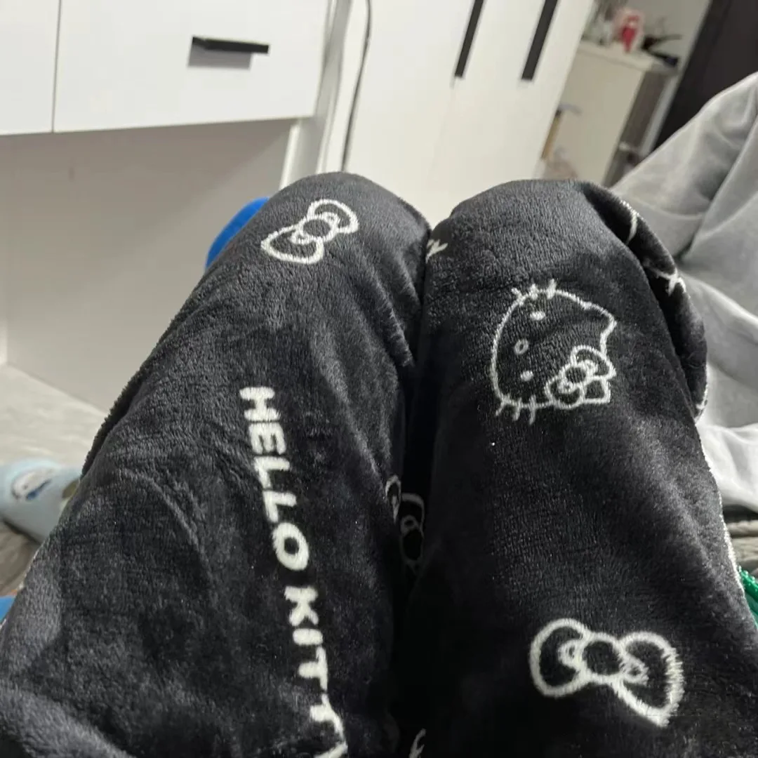Kawaii Sanrio Anime Cartoon Hello Kitty Coral Fleece Pajama Pants Soft Trousers Women Casual Home Trousers Birthday Gift
Kawaii Sanrio Anime Cartoon Hello Kitty Coral Fleece Pajama Pants Soft Trousers Women Casual Home Trousers Birthday Gift