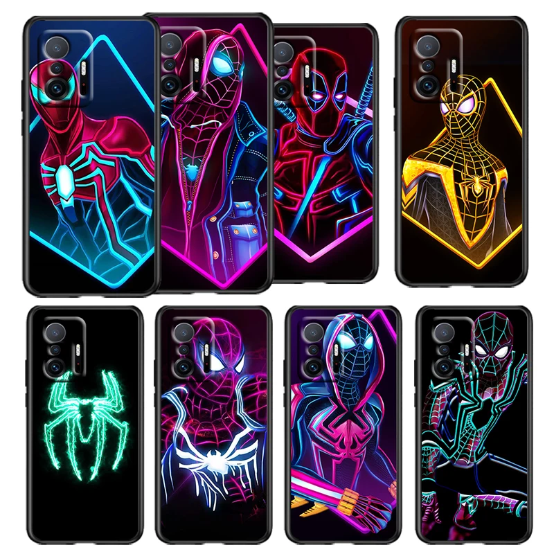 Marvel Avengers SpiderMan For Xiaomi 11 11T 10T Note 10 Mi 9T Ultra Pro Lite 5G Funda Silicone TPU Black Phone Case Coque Cover
Marvel Avengers SpiderMan For Xiaomi 11 11T 10T Note 10 Mi 9T Ultra Pro Lite 5G Funda Silicone TPU Black Phone Case Coque Cover