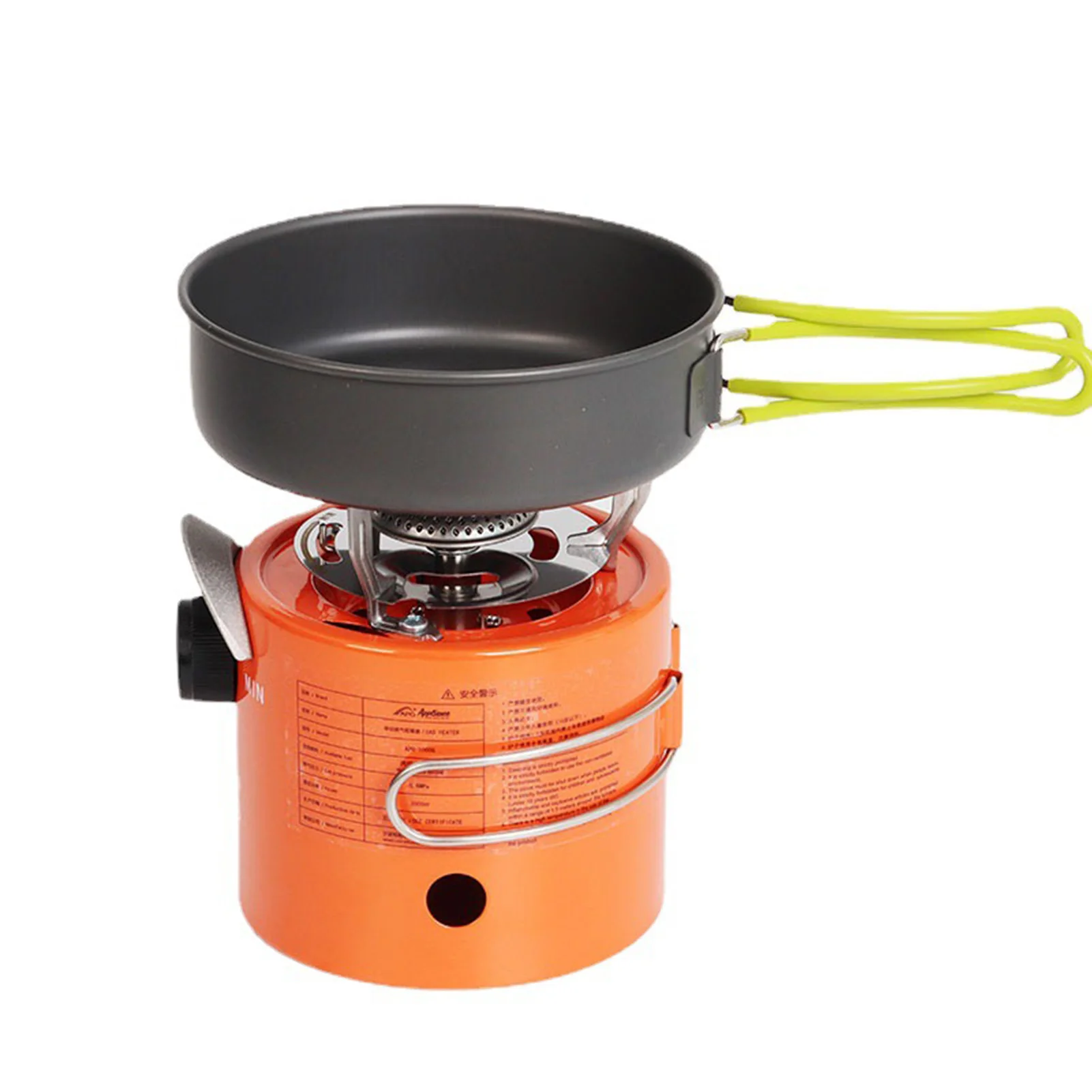 

2 In 1 2000W Portable Mini Heater Camping Gas Stove Outdoor Warmer Propane Tent Heater Heating Cooker For Camping Hiking