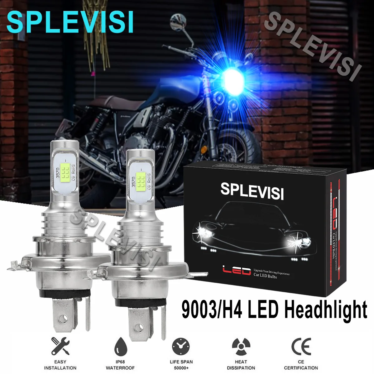 2PCS 8000K Ice blue 35W LED Motorcycle Headlights For Honda CB1100 2010 2011 2012 2013 2014 2015 2016 2017 2018 2019 2020 2021
2PCS 8000K Ice blue 35W LED Motorcycle Headlights For Honda CB1100 2010 2011 2012 2013 2014 2015 2016 2017 2018 2019 2020 2021