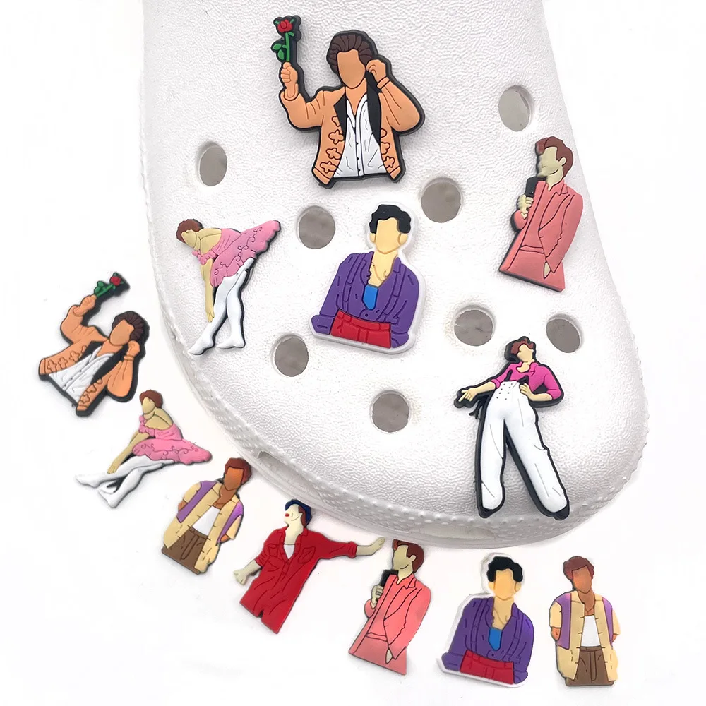 Popular Singer Character PVC Shoe Charms DIY Cartoon JIBZ Shoe Aceessories Fit Croc Sandals Decorations Girls Kid Gifts
Popular Singer Character PVC Shoe Charms DIY Cartoon JIBZ Shoe Aceessories Fit Croc Sandals Decorations Girls Kid Gifts