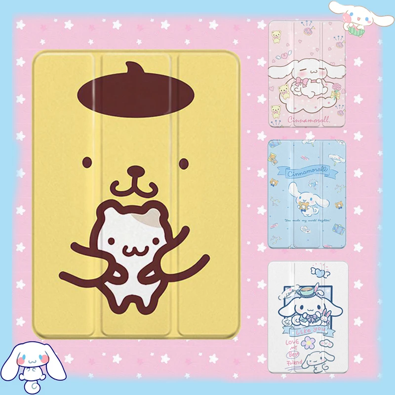 Sanrio Cinnamoroll ipad Case Kawaii Pom Pom Purin Cartoon iPad Pro Mini6 Airbag Drop Case with Pen Slot iPad Air 4 5 10.9 Inches
Sanrio Cinnamoroll ipad Case Kawaii Pom Pom Purin Cartoon iPad Pro Mini6 Airbag Drop Case with Pen Slot iPad Air 4 5 10.9 Inches