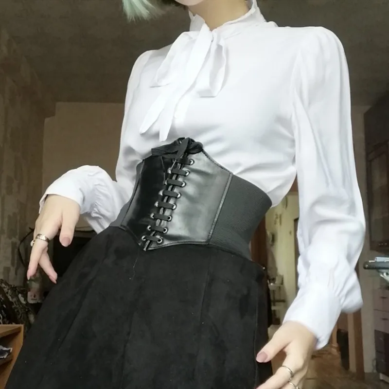 Female Corset Wide Belts Pu Leather Slimming Body Waistband For Women Waist Belts Cinto Sobretudo Feminin Ceinture Femme Fajas
Female Corset Wide Belts Pu Leather Slimming Body Waistband For Women Waist Belts Cinto Sobretudo Feminin Ceinture Femme Fajas