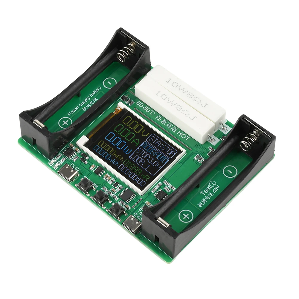 Gaqqee 4-канальный тестер емкости литиевых батарей 18650
Gaqqee 4-канальный тестер емкости литиевых батарей 18650