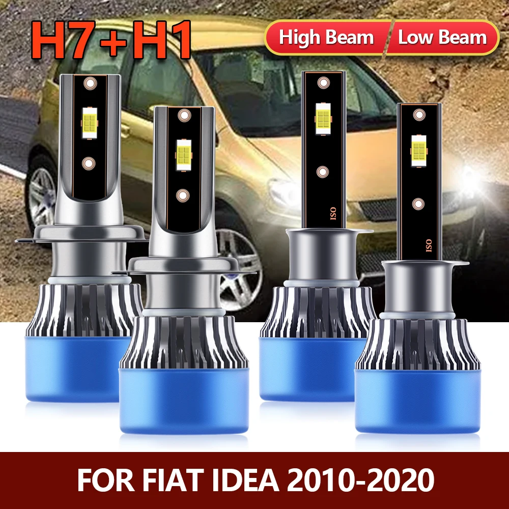4x LED Headlight Bulbs H1 High H7 Low Bright CSP Car Lamps For Fiat Idea 2010 2011 2012 2013 2014 2015 2016 2017 2018 2019 2020
4x LED Headlight Bulbs H1 High H7 Low Bright CSP Car Lamps For Fiat Idea 2010 2011 2012 2013 2014 2015 2016 2017 2018 2019 2020