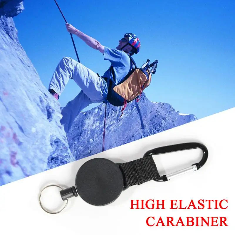 Carabiner Heavy Duty Retractable Pull Badges ID Reel Carabiner Key Chain Buckle Key Holder Outdoor Keychain Hold Multiple Tool
Carabiner Heavy Duty Retractable Pull Badges ID Reel Carabiner Key Chain Buckle Key Holder Outdoor Keychain Hold Multiple Tool