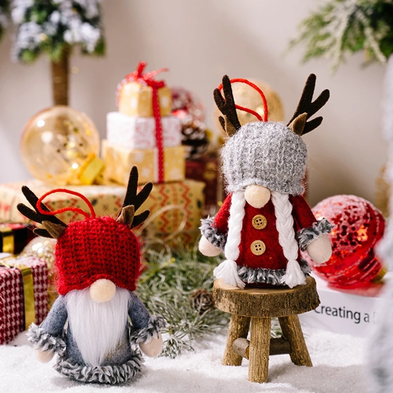 2023 New Year Gift Cute Christmas Glowing Doll Knitted Antlers Xmas Tree Led Ornament Cute Xmas Tree Pendant Navidad
2023 New Year Gift Cute Christmas Glowing Doll Knitted Antlers Xmas Tree Led Ornament Cute Xmas Tree Pendant Navidad