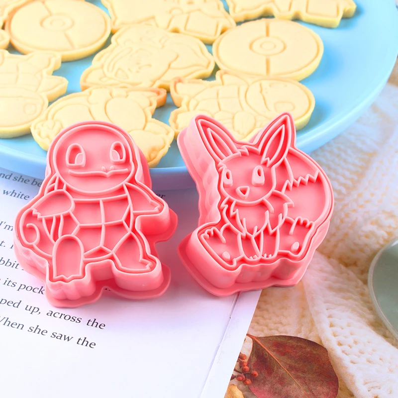 6pcs/set Pokemon Cookie Mould Plastic Frosting Frosting Press Cake Mould Pokémon Cartoon Food DIY Baking Tool Gift Toys
6pcs/set Pokemon Cookie Mould Plastic Frosting Frosting Press Cake Mould Pokémon Cartoon Food DIY Baking Tool Gift Toys