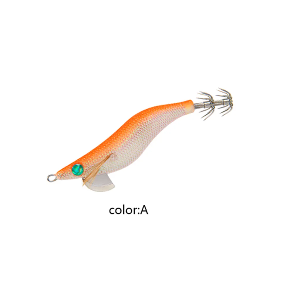 Fishing Wooden Shrimp 2.5# 3.0# 3.5# EGI SUTER R Squid Fishing Lure Fluorescent Fake Bait / Bionic Bait Pesca Accessories
Fishing Wooden Shrimp 2.5# 3.0# 3.5# EGI SUTER R Squid Fishing Lure Fluorescent Fake Bait / Bionic Bait Pesca Accessories