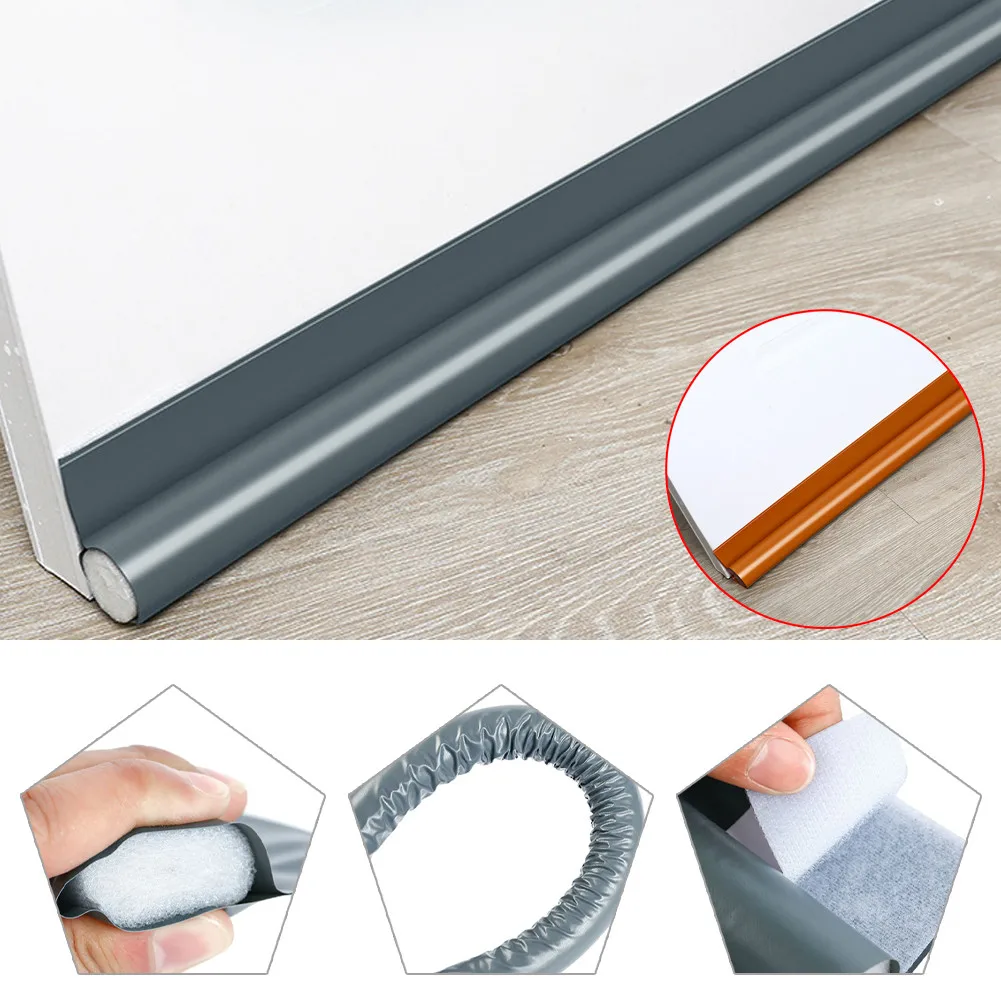 Windproof Seal Strip Draught Excluder Stopper Door Bottom Guard Double Protector Doorstop Dust Proof Blocker Sealer Soundproof
Windproof Seal Strip Draught Excluder Stopper Door Bottom Guard Double Protector Doorstop Dust Proof Blocker Sealer Soundproof