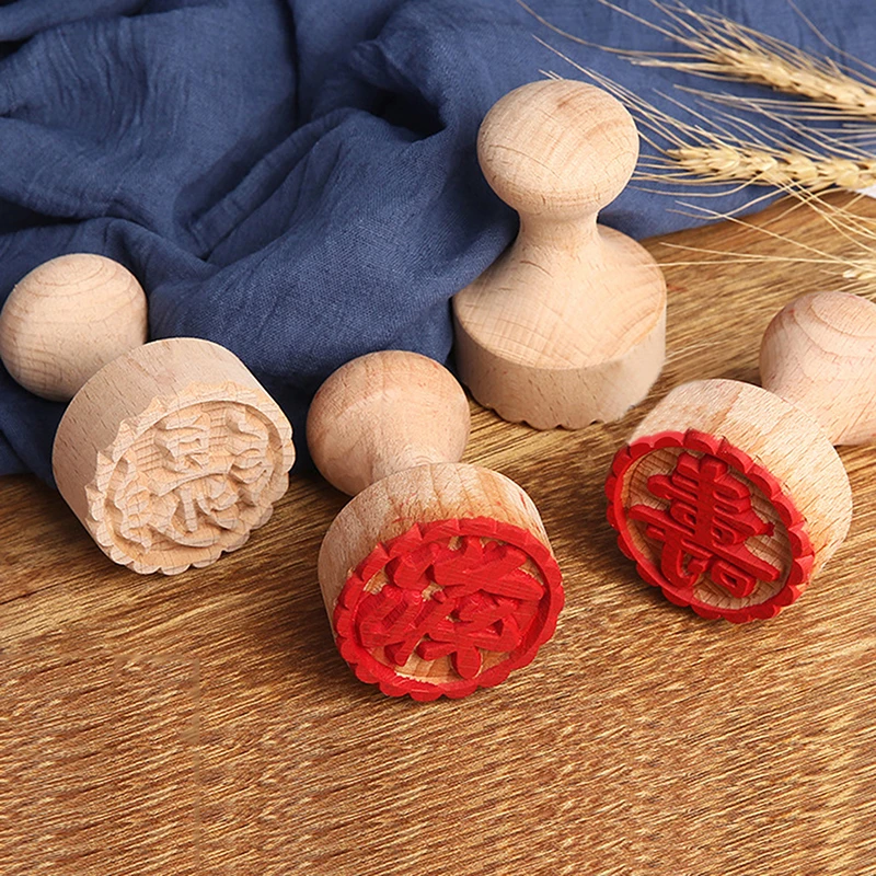 Traditional Chinese Characters Moon Cake Stamp Molds Wooden Dessert Biscuit DIY Round Seal Pastry Bakeware Supplies
Traditional Chinese Characters Moon Cake Stamp Molds Wooden Dessert Biscuit DIY Round Seal Pastry Bakeware Supplies