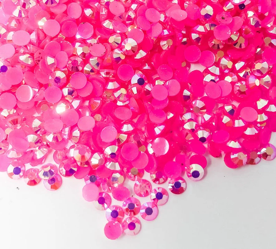 BULK Transparent Jelly Rhinestones 1000 pcs, Resin Rhinestones, Bulk Rhinestones in 4mm and 5mm bulk Jelly AB Rhinestones
BULK Transparent Jelly Rhinestones 1000 pcs, Resin Rhinestones, Bulk Rhinestones in 4mm and 5mm bulk Jelly AB Rhinestones