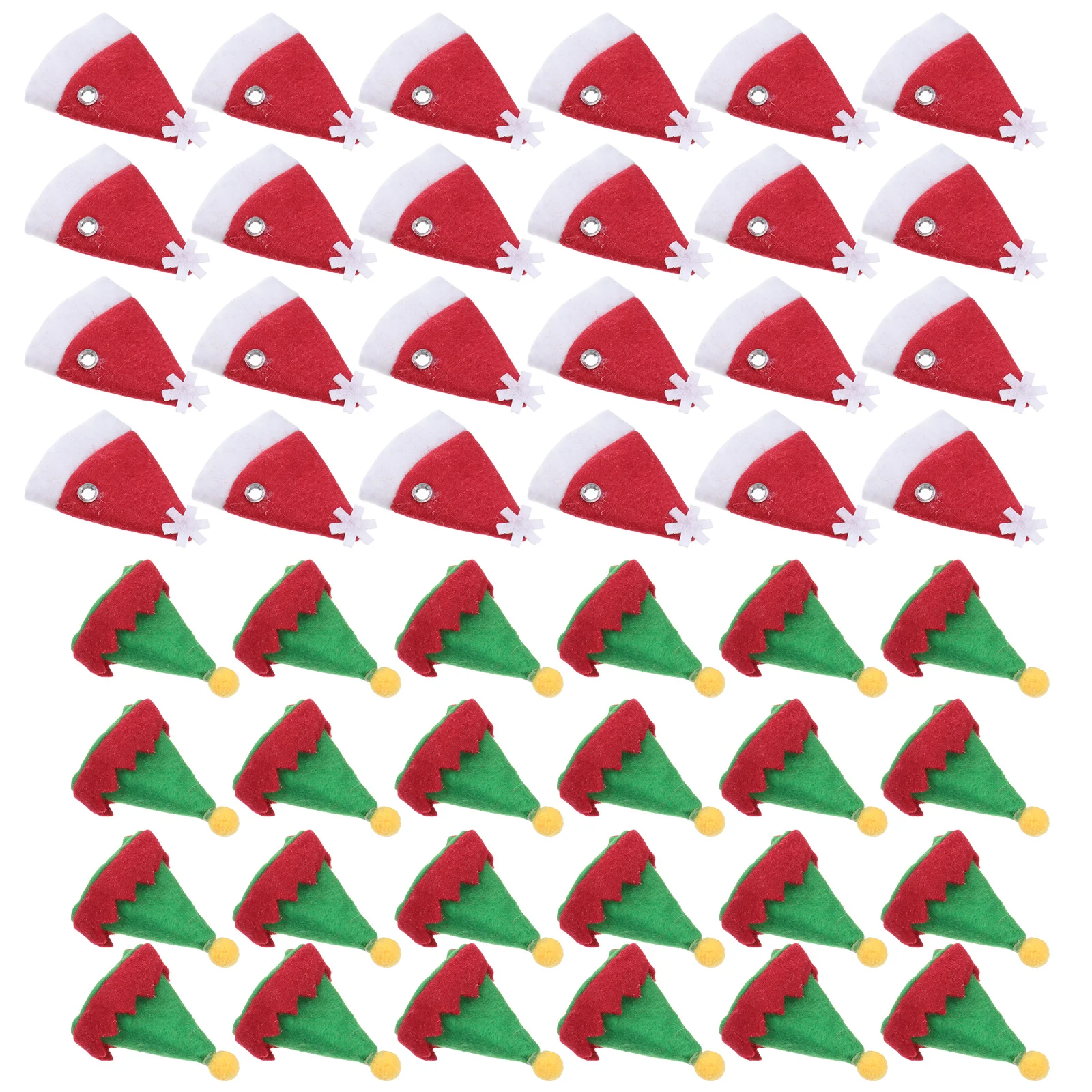 Christmas Hat 48PCS Lollipop Topper Covers Christmas Bottle Decoration Hat Diy Clothes For Xmas Party Holiday Dinner Table
Christmas Hat 48PCS Lollipop Topper Covers Christmas Bottle Decoration Hat Diy Clothes For Xmas Party Holiday Dinner Table