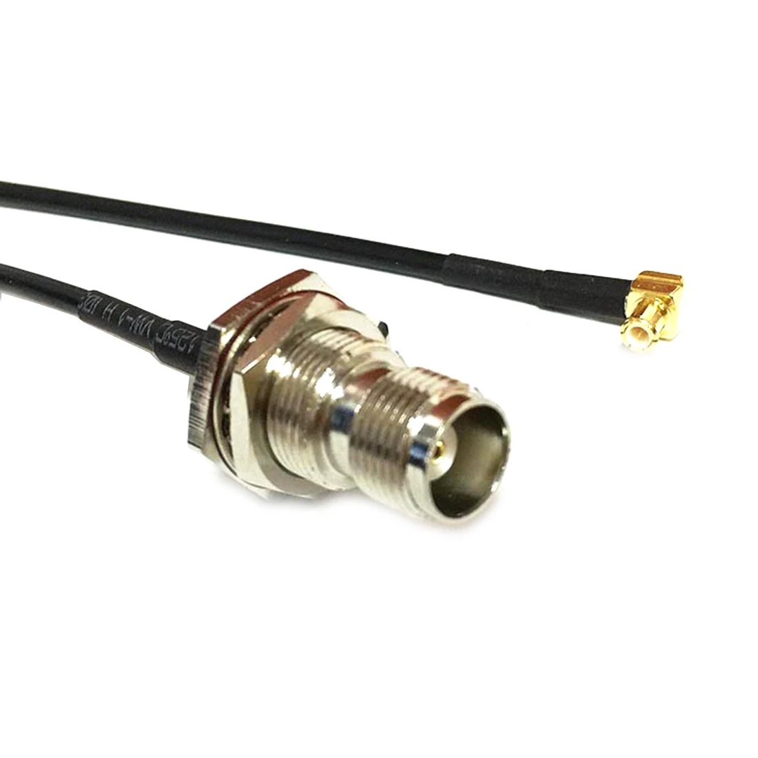 New TNC Female Jack Nut To MCX Male Right Angle Pigtail Cable Adapter RG174 Wholesale 10/15/20/30/50/100CM For Wireless Card
New TNC Female Jack Nut To MCX Male Right Angle Pigtail Cable Adapter RG174 Wholesale 10/15/20/30/50/100CM For Wireless Card