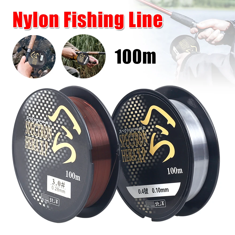 100M Monofilament Fishing Line 4.2LB-17.4LB Nylon Fishing Line Japan Material Line Bass Carp Fish Line Fishing Accessories
100M Monofilament Fishing Line 4.2LB-17.4LB Nylon Fishing Line Japan Material Line Bass Carp Fish Line Fishing Accessories