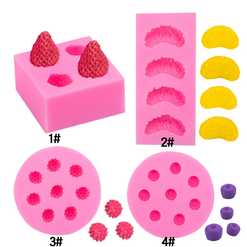 Series of Fruits Oranges Strawberries Blueberries Raspberries Silicone Mold Sugar Cake Diy Gypsum Clay Decoration Silicone Mould 
Series of Fruits Oranges Strawberries Blueberries Raspberries Silicone Mold Sugar Cake Diy Gypsum Clay Decoration Silicone Mould