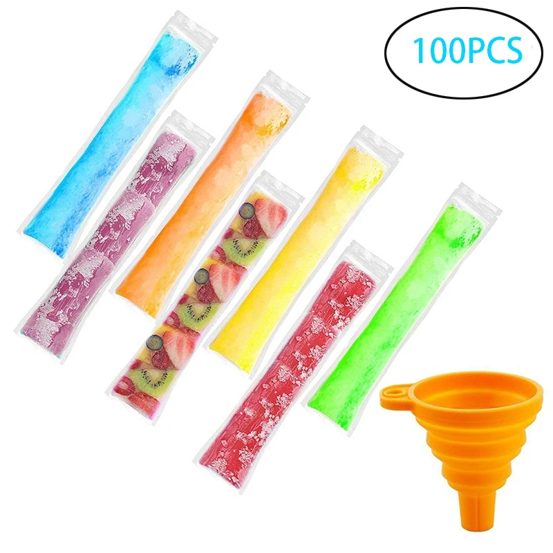 Disposable Ice Popsicle Mold Bags Bpa Free Freezer Tubes with Zip Seals Yogurt Sticks Juice Fruit Smoothies Ice Candy Pops
Disposable Ice Popsicle Mold Bags Bpa Free Freezer Tubes with Zip Seals Yogurt Sticks Juice Fruit Smoothies Ice Candy Pops